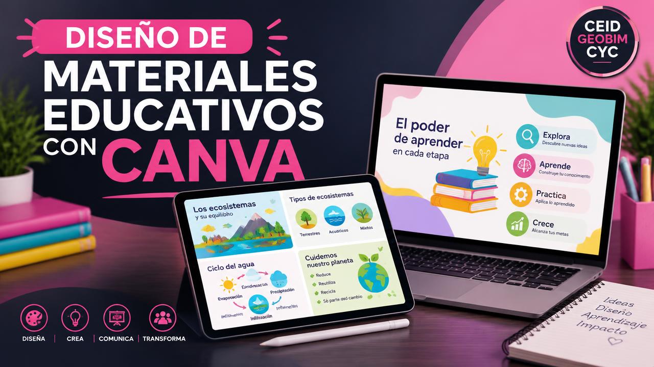 Curso de Diseño de Materiales Educativos con Canva